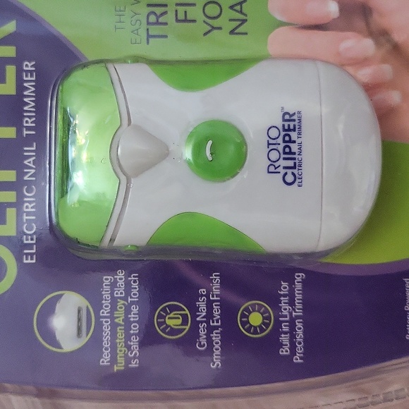 AS SEEN ON TV Brand New ROTO CLIPPER Electric Nail Trimmer - Picture 4 of 4